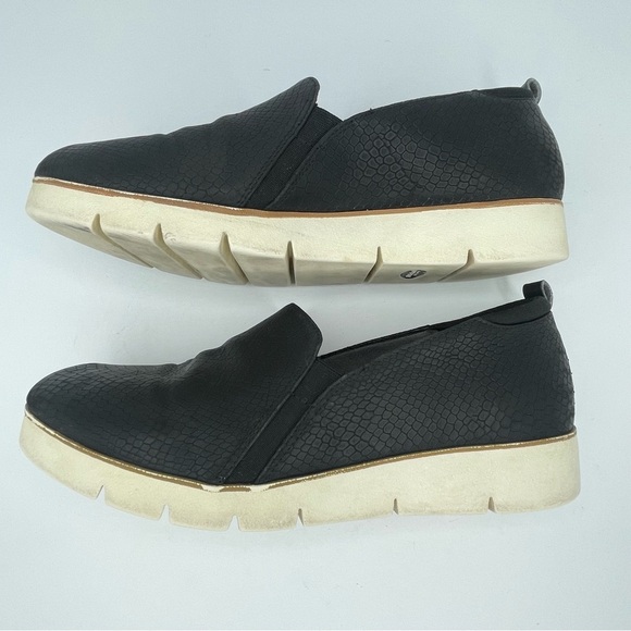 Dr. Scholls Be Energized Wesley Black Womens Size 8M Croc Embossed Comfort Foam - Picture 4 of 13